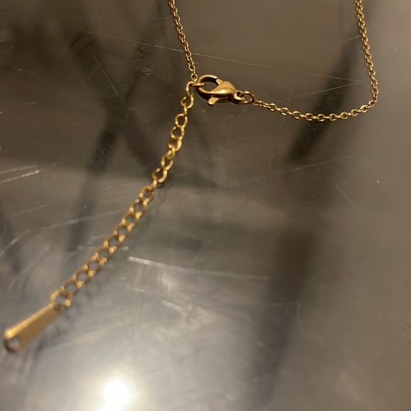 Gold Plated Stainless Steel Panther Necklace - Picture 5 of 5